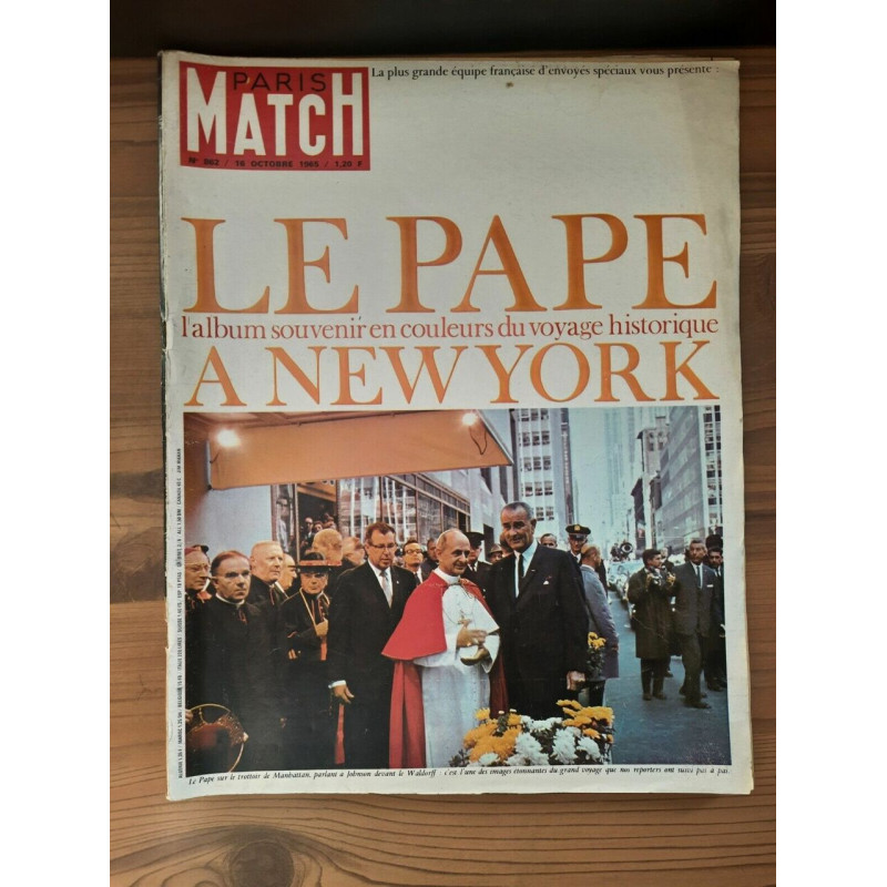 Paris Match Nº 862 Octobre 1965