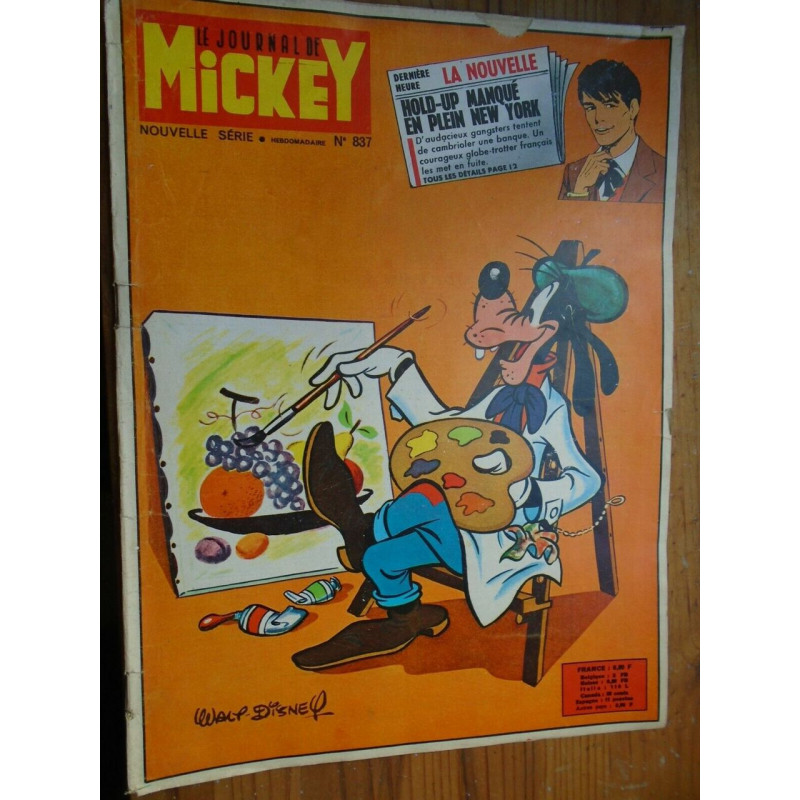 Le journal de MIckey hebdomadaire N 837