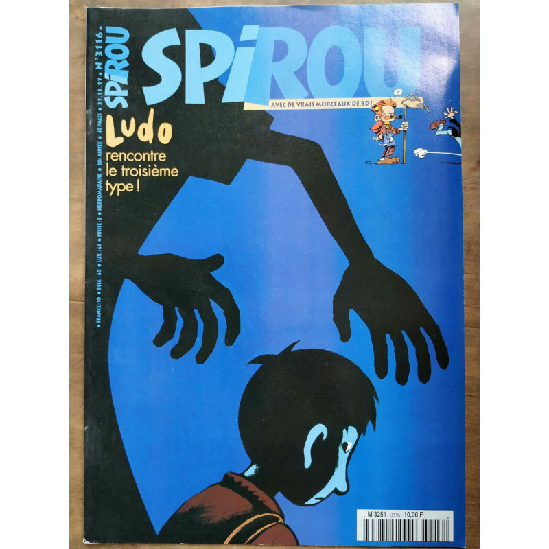 Magazine Spirou n3116 Décembre 1997