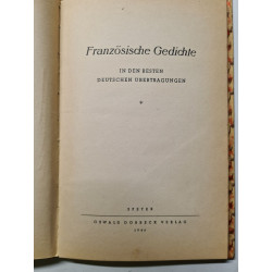 Französische Gedichte