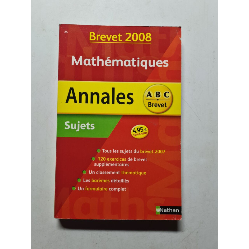 Mathématiques: Sujets