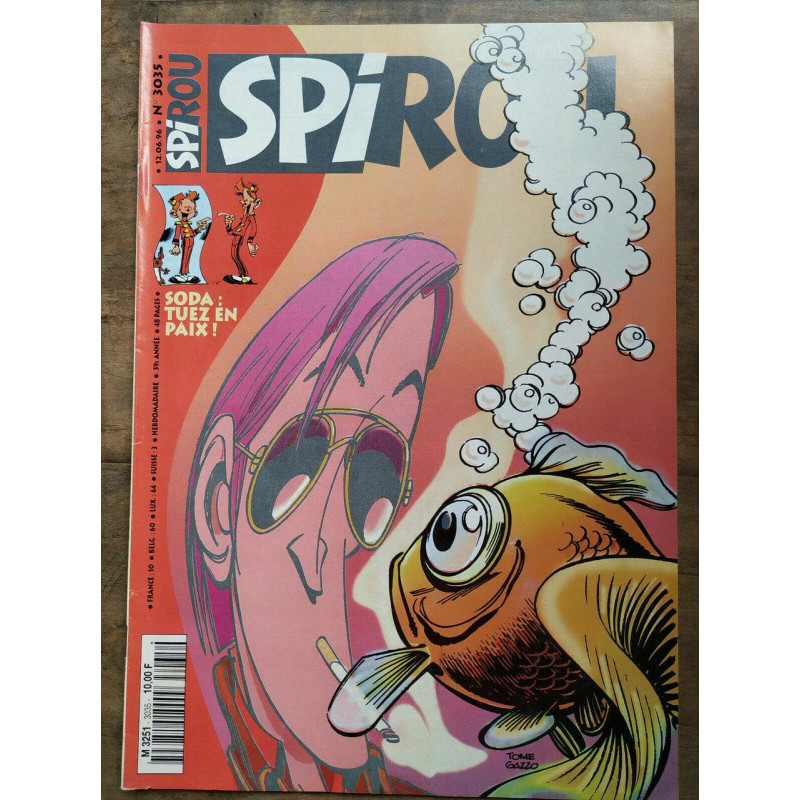 Magazine Spirou n3035 Juin 1996