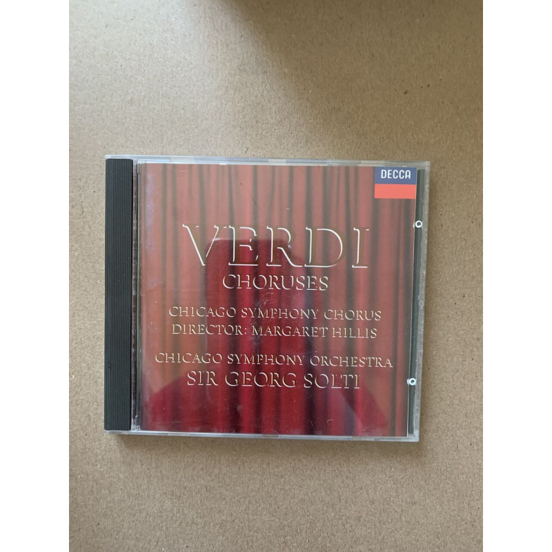 Verdi Choruses - CSO Solti/ CD