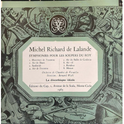 Symphonies pour les soupers du roy