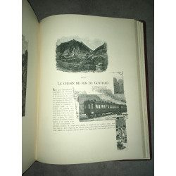 j c heer LE LAC DES quatre cantons ET LA SUISSE PRIMITIVE 800 gravure