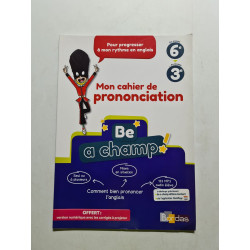 Mon cahier de prononciation