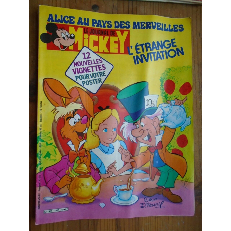 Le Journal de Mickey hebdomadaire N 1553