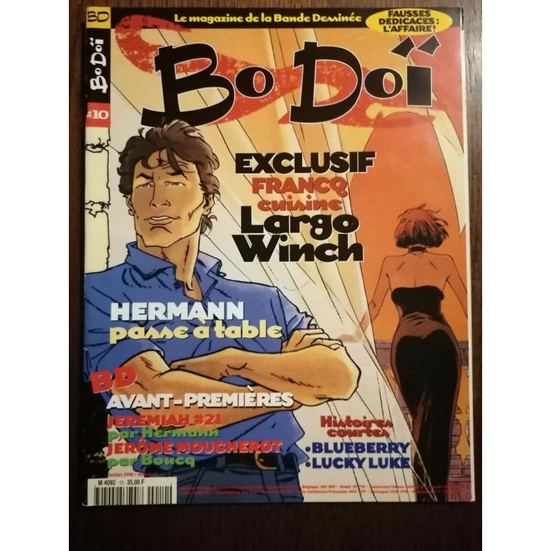 BoDoï n10 Largo Winch Juillet 1998