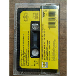 Frédéric Chopin Piano Concertos Nos 1 2 - Tamás Vásáry Cassette...