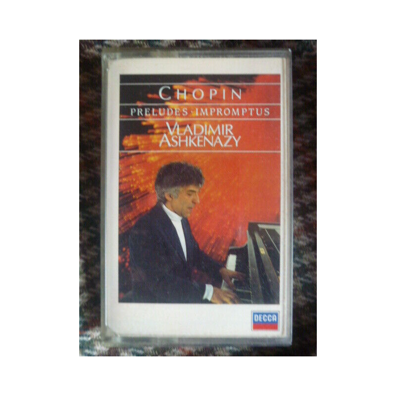 Chopin Préludes-Impromptus-Vladimir AshkenazyCassette Audio Decca...