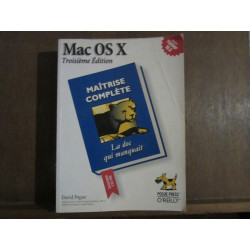 Mac OS X panther Maîtrese complète 3e