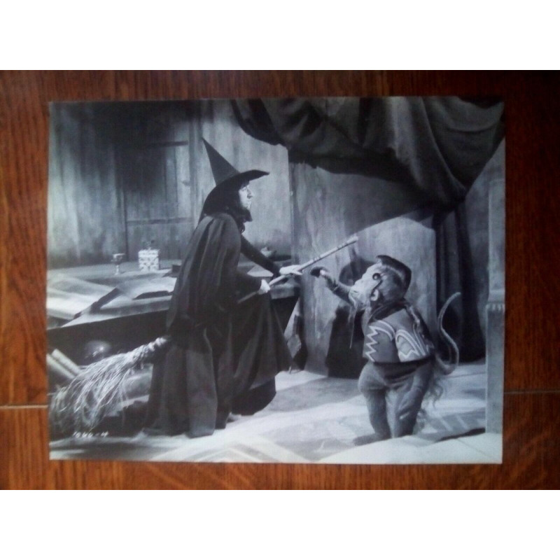 Carte Postale Grand Format Le Magicien d'Oz Imprimée aux USA. 25 5...