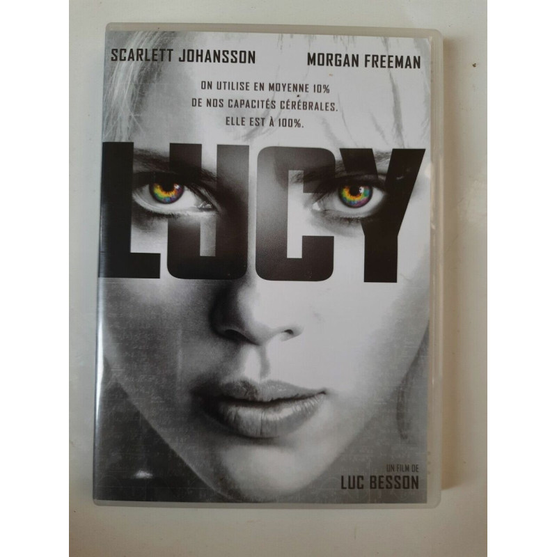 DVD Lucy Scarlett Johansson Morgan Freeman