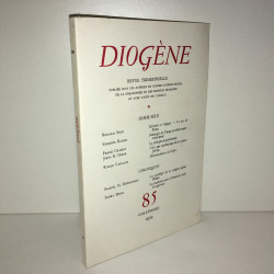 Revue DIOGENE n 85 de janvier mars 1974 éd Gallimard RONALD SYME