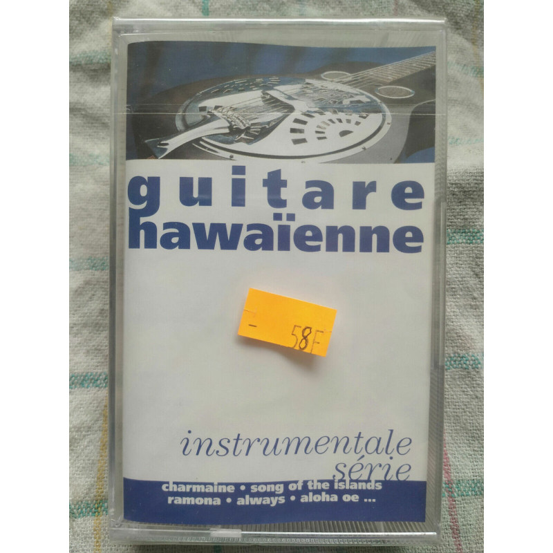 Guitare hawaïenne Cassette Audio-K7 NEUVE SOUS BLISTER