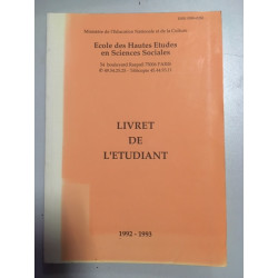 LIVRET DE L'ETUDIANT - Ecole des Hautes Etudes en Sciences...