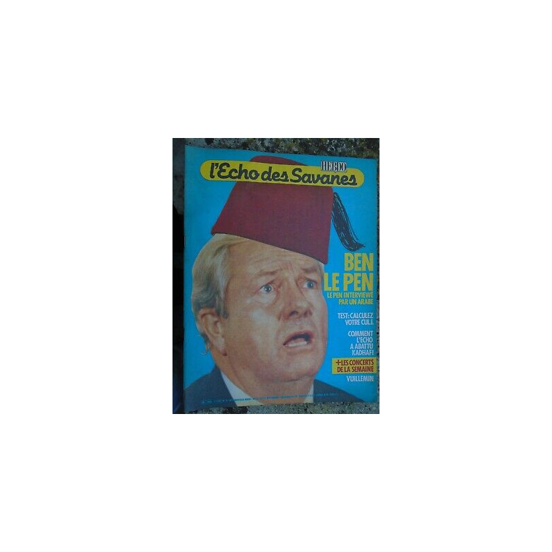 L'écho des savanes hebdo N 5 grand format