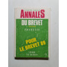 Annales du brevet 89 de français du brevet des collèges sujets seuls