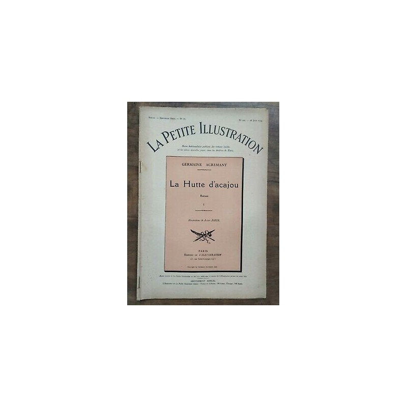 La Petite illustration Nº 77 Nouvelle Série n200 28 Juin 1924