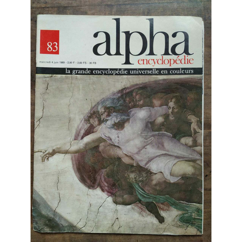 Alpha Encyclopédie n83 4 Juin 1969