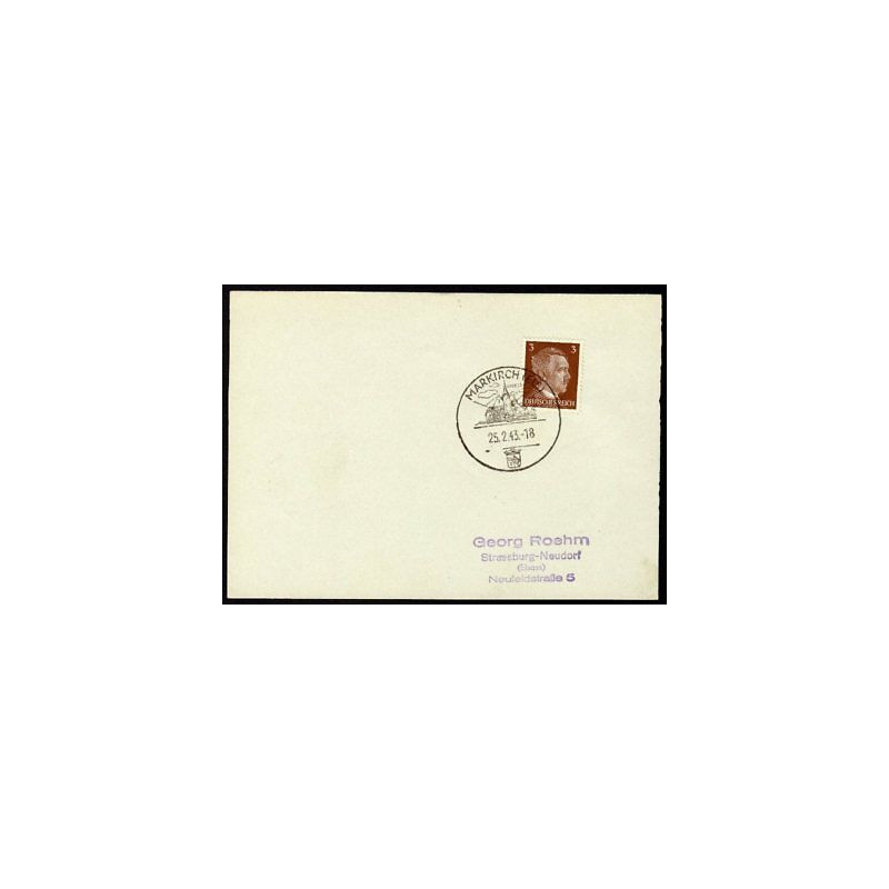 Allemagne n 706 Yv. cachet WW2 MARKIRCH Mi. 782