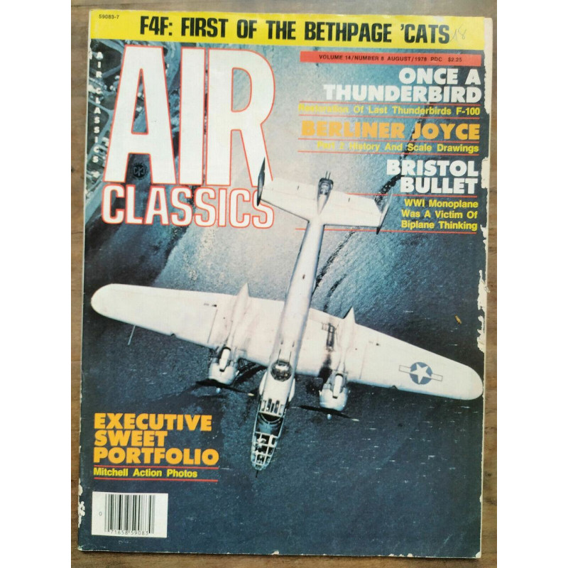 Magazine Air Classics Vol 14 No 8 August