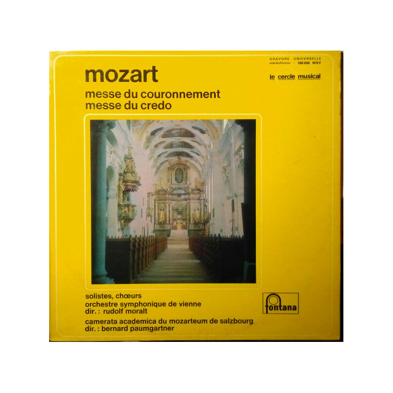 « Messe Du Couronnement » K.317 / « Messe Du Credo» K.257