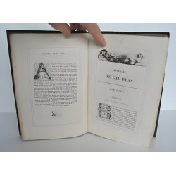 1835 HISTOIRE DE GIL BLAS DE SANTILLANE vignettes Jean GIGOUX Lesage