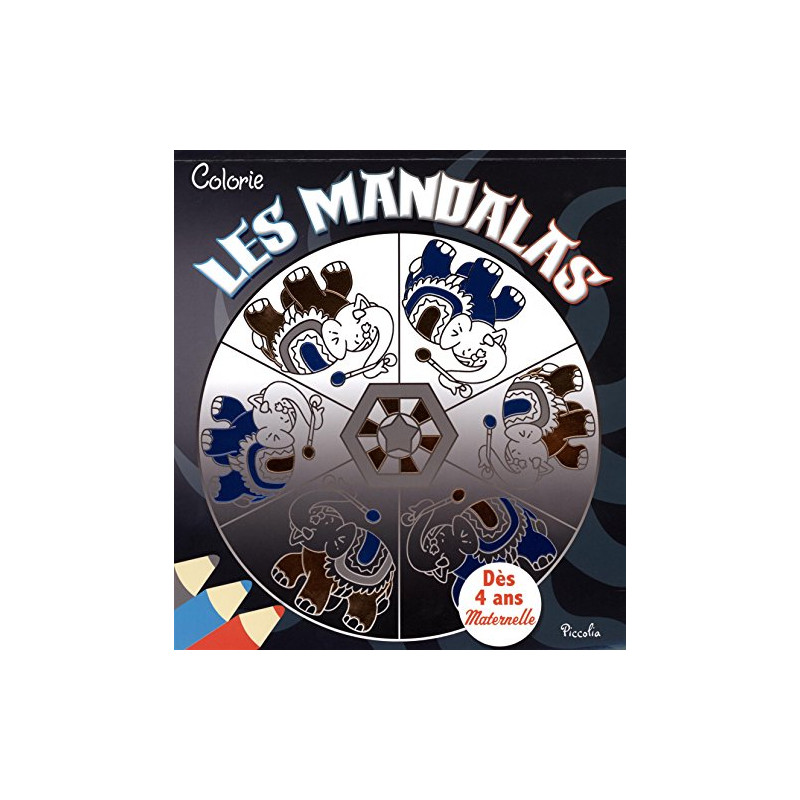 Colorie les mandalas (éléphant)