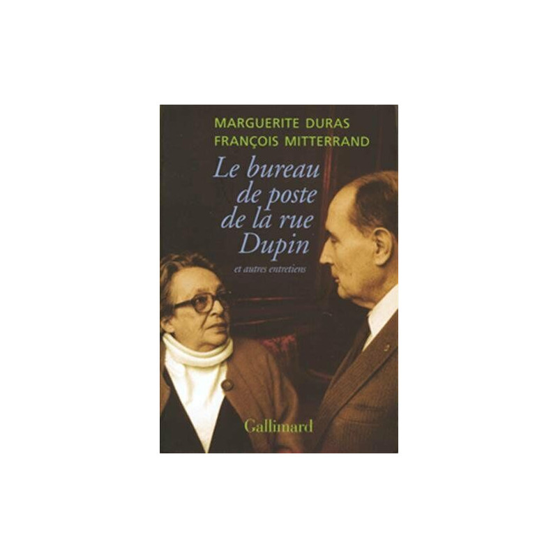 Le bureau de poste de la rue Dupin et autres entretiens