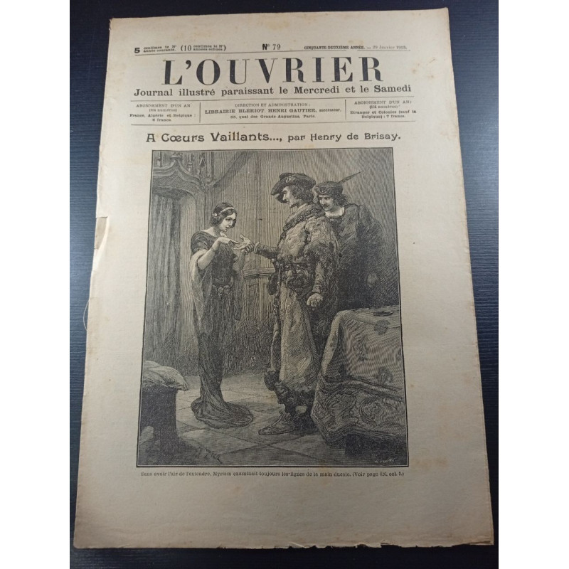 L'ouvrier n°79 - 1913