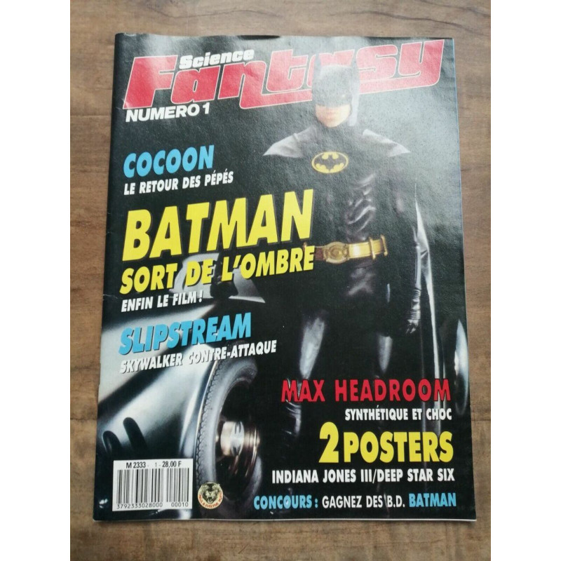 Science Fantasy Nº 1 Batman sort de l'ombre Abril 1989