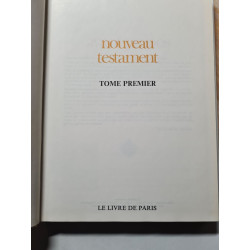 Nouveau testament tome premier