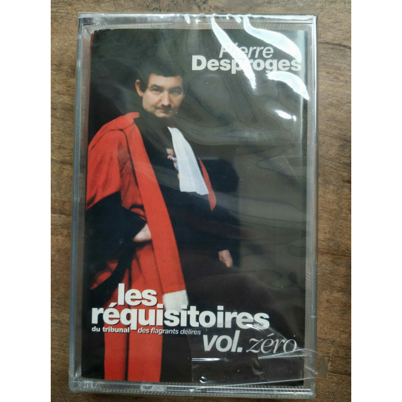 Pierre desproges Les réquisitoires Cassette audio-k7 NEUVE SOUS...