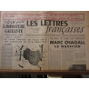 Les Lettres Françaises n180 3010 paulhan peynet chagall shakespeare