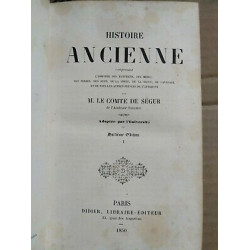 m Le Comte de Ségur Histoire Ancienne didier