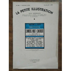 La Petite illustration Nº 633 Thêatre n328 15 Juillet 1933