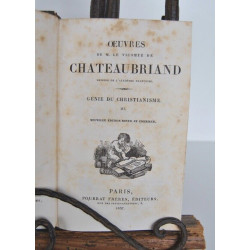 Oeuvres de CHATEAUBRIAND tome 3 4 Génie du Christianisme 1837
