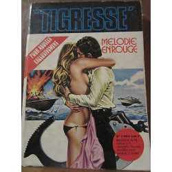 Tigresse n2 Mélodie en rouge