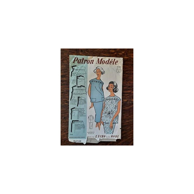 Le Patron de Marie-Claire N 65076 Taille 44