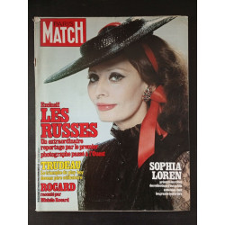 Paris Match Sophia Loren - Avril 1980