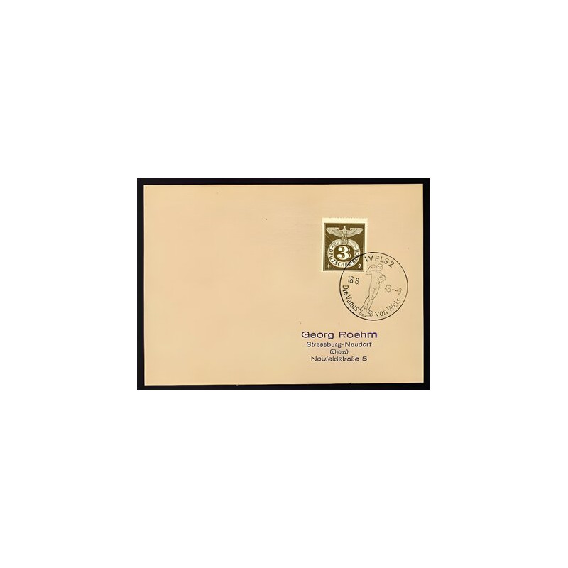 Allemagne n 762 Yv. cachet WW2 WELS 2 Mi. 830