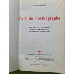 Le Nouveau Bescherelle 2 : L'art de l'orthographe les homonymes...