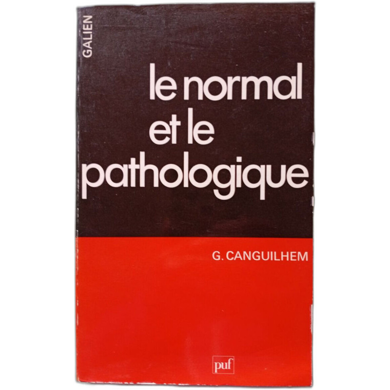 Le normal et le pathologique