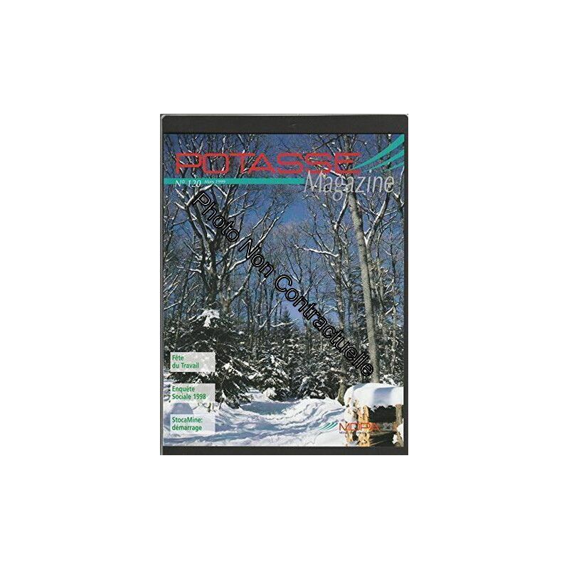 Revue POTASSE MAGAZINE [No 120] du 01/03/1999