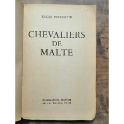 Chevaliers de Malte flammarion