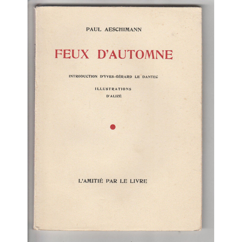 FEUX D'AUTOMNE illustrations d'Alizé