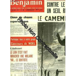 Journal Benjamin N°106 : Contre Le Froid Un Seul Remède : Le...