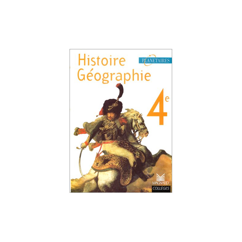 Planétaire : livre de l'élève 4e