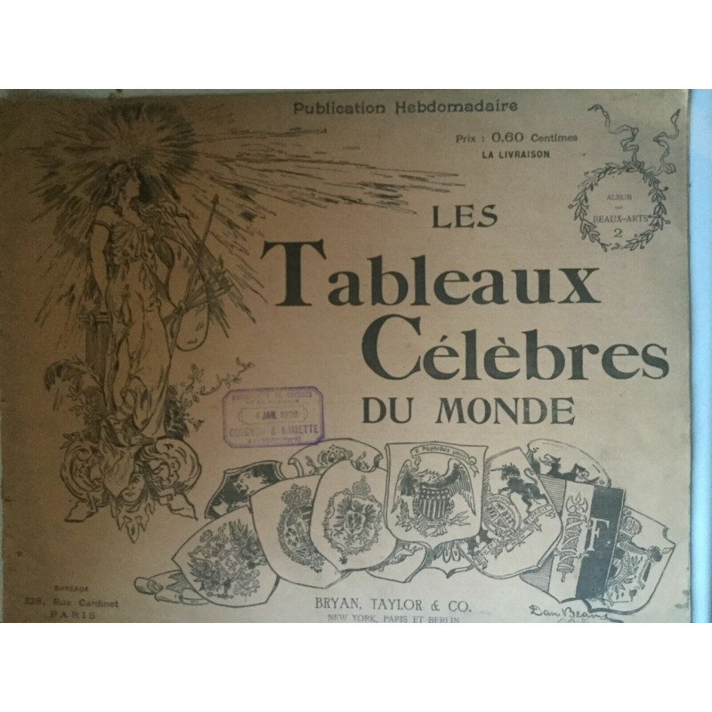 Les Tableaux Célèbres du monde part 2 bryan Taylor Co